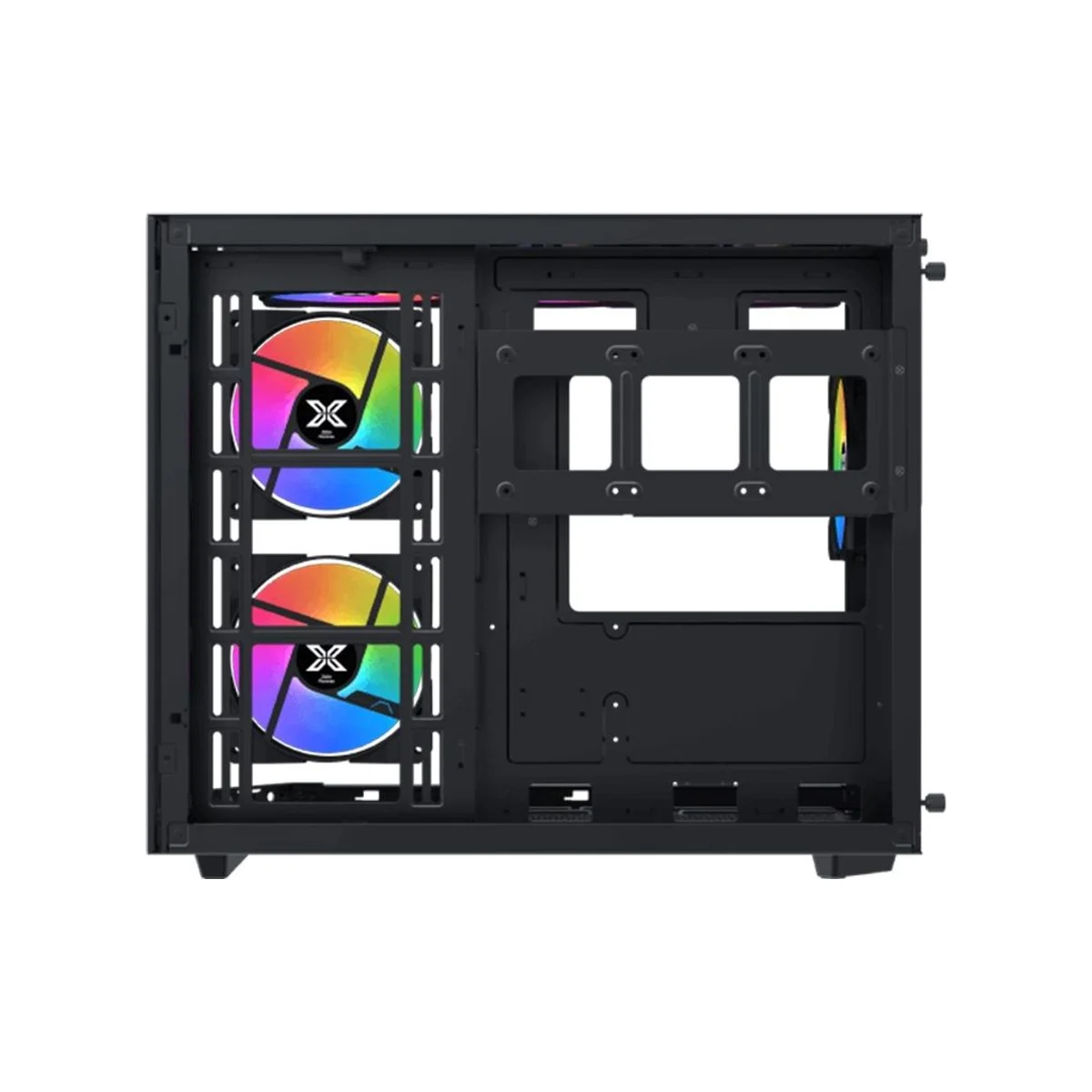 Xigmatek Cubi M Micro-ATX Mid Tower Gaming Case – Black - EN42799 view 5