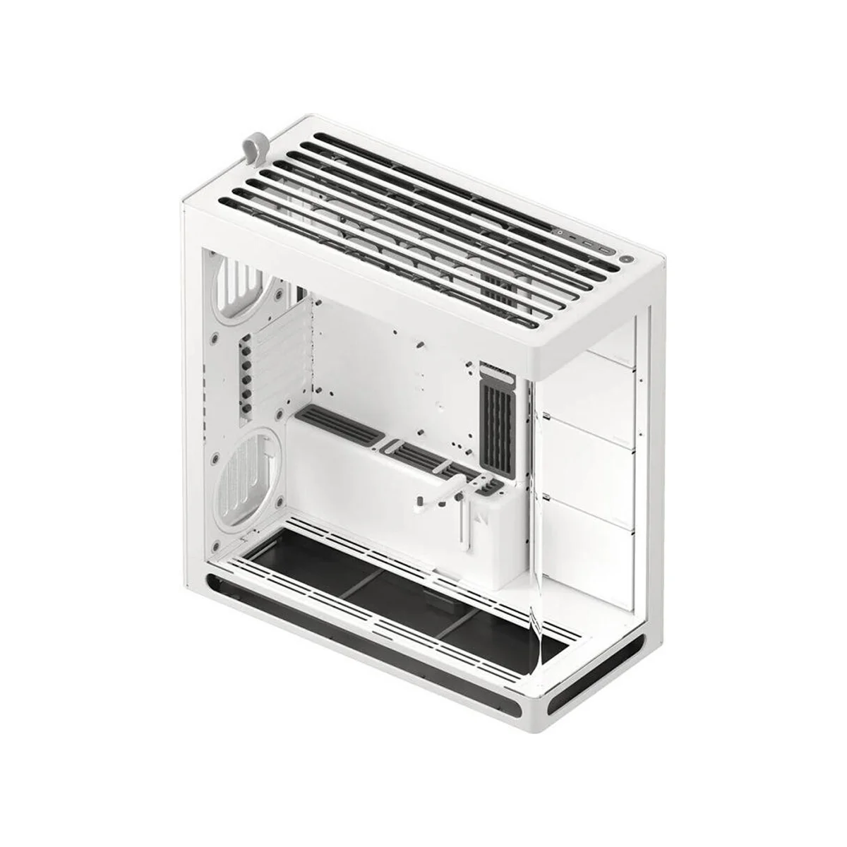HAVN HS 420 Airflow Dual-chamber Mid-Tower Gaming Case - White - HVN-CA-HS420-05 view 2