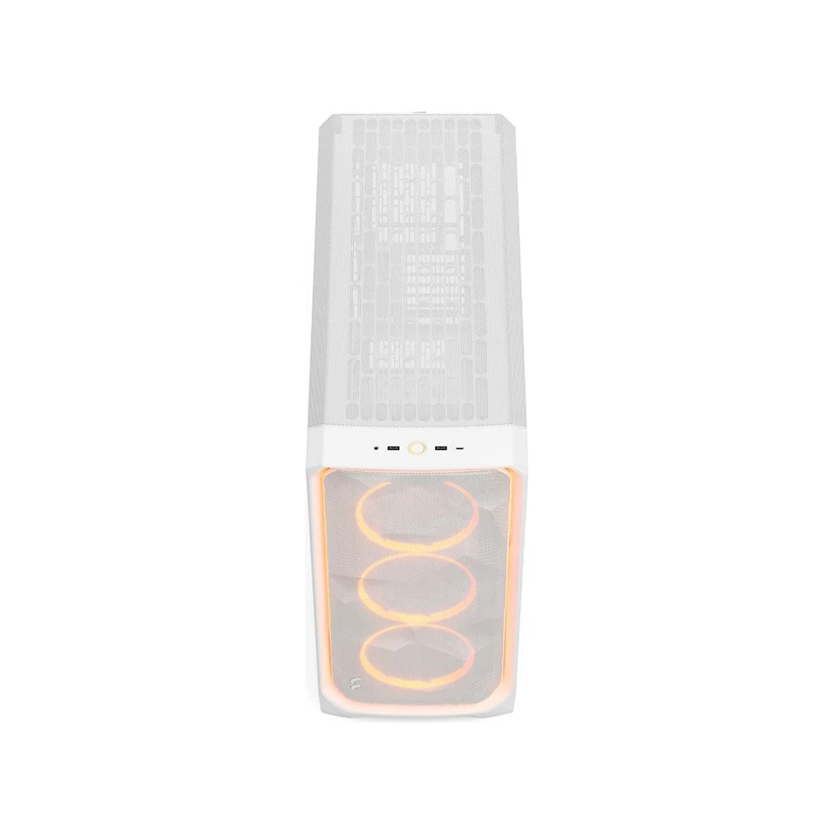 Fractal Meshify 3 XL Full Tower Clear Tint ATX Gaming Case - White - FD-C-MES3X-05 view 11