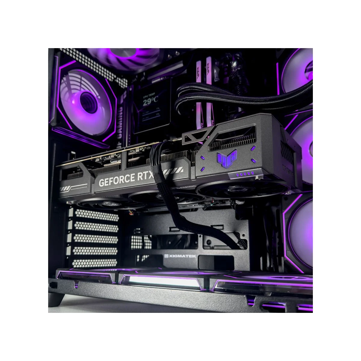 Gaming PC Radiant (Ryzen 7 7800X3D, 32GB DDR5, RTX 5070 Ti 16GB) - Gaming_PC_Radiant view 7