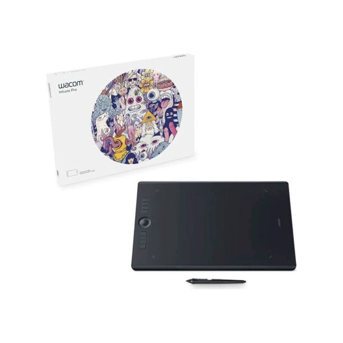 Wacom Intuos Pro Large Digital Graphic Drawing Tablet (8192 Pressure Levels, Multi-touch) - PTH-860-N view 2