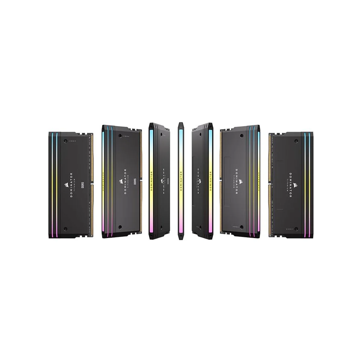 Corsair Dominator Titanium RGB 32 GB (2X16) DDR5 7200MHz RAM Memory (CL34, Black) – CMP32GX5M2X7200C34 view 4