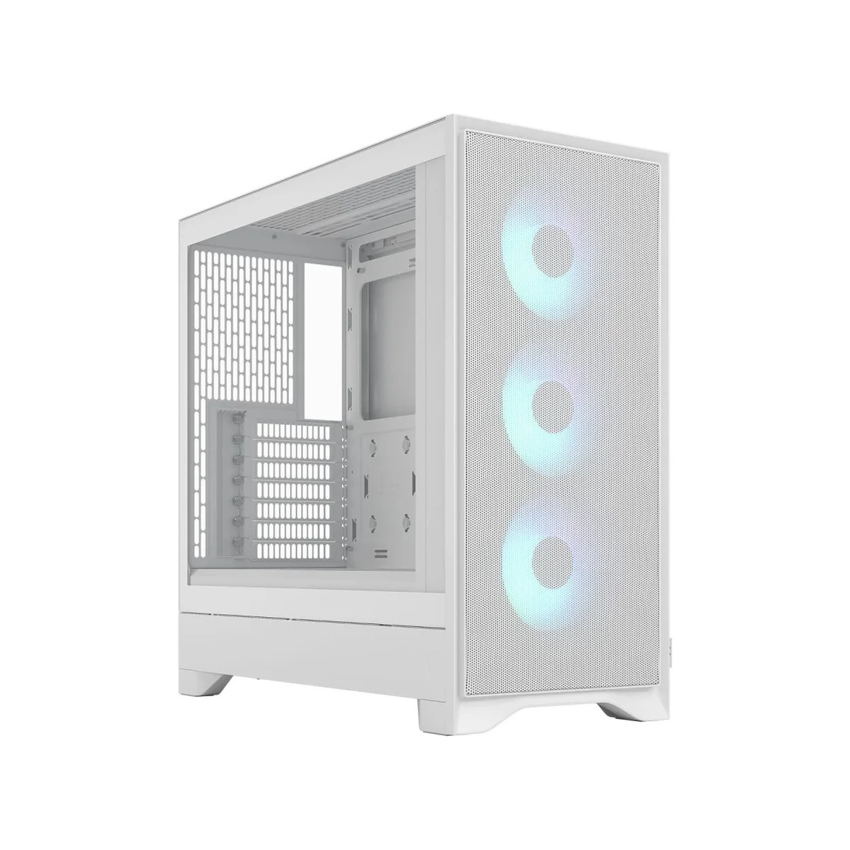 Fractal Pop 2 Air Tempered Glass RGB Mid-Tower Gaming Case - White - FD-C-POA2A-04