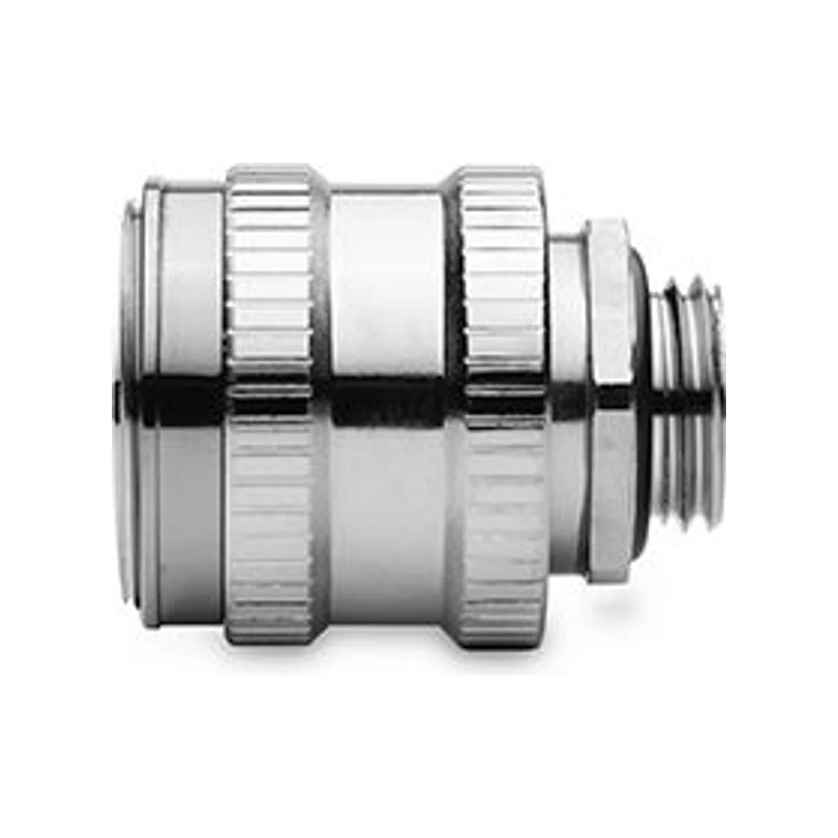 EKWB EK-Quantum Torque Drain Valve - Nickel (G1/4", 4.5mm Thread, 23mm Dia, 29mm Height) - 3831109829684 view 3