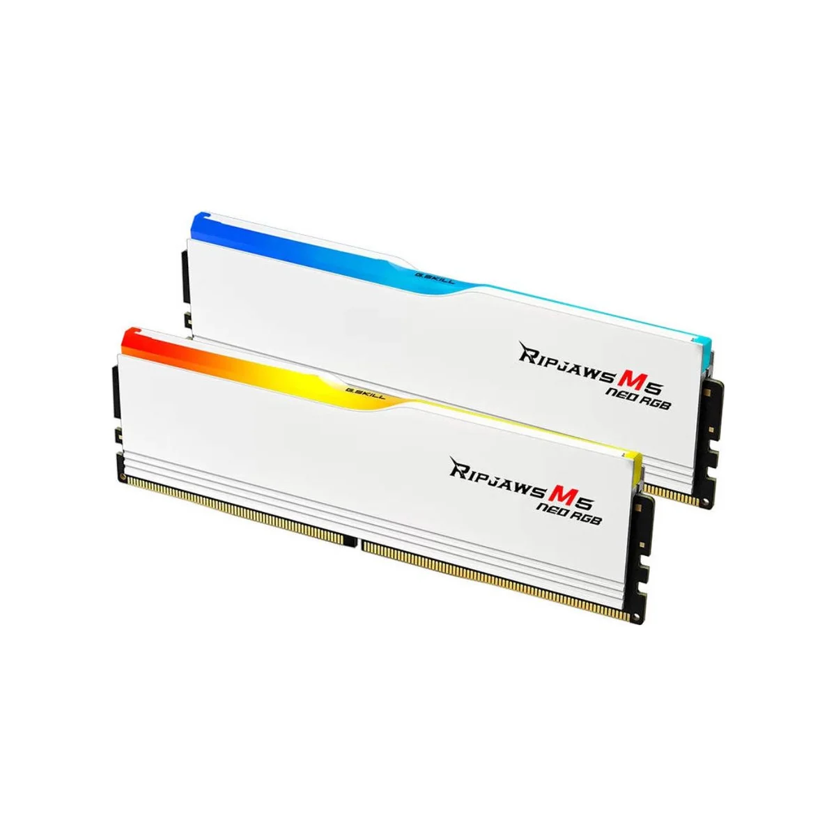G.SKILL Ripjaws M5 Neo RGB 32 GB (2X16) DDR5 6000MT/s RAM Memory (White) – F5-6000J3648D16GX2-RM5NRW view 2