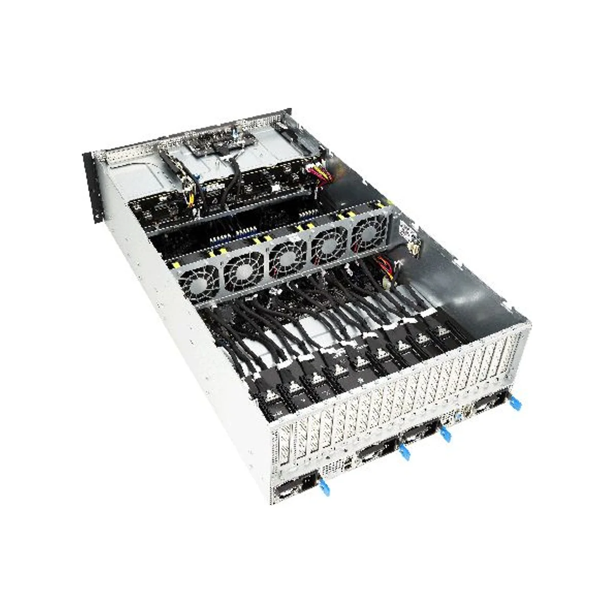 ASUS AMD EPYC 9004 Zen 4 4U PCIe Gen5 Barebone GPU Server - ESC8000A-E12 view 4