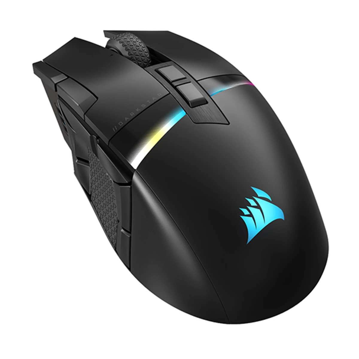 CORSAIR DARKSTAR WIRELESS RGB MMO Gaming Mouse (26K DPI, 15 Programmable Buttons, 80hr Battery) - CH-931A011-EU