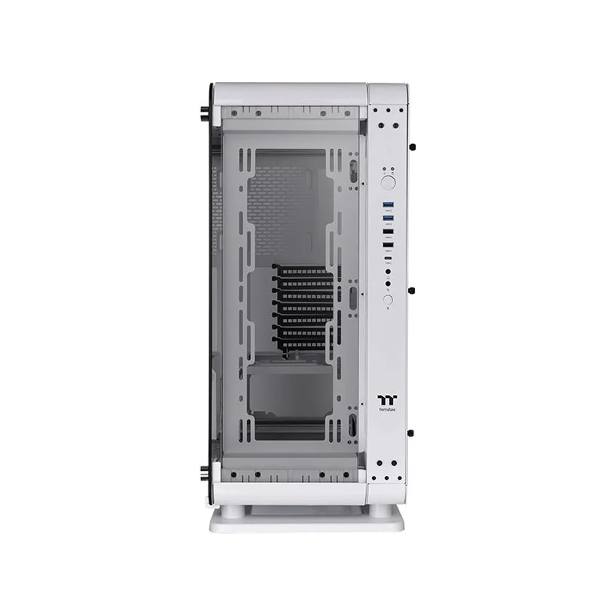 Thermaltake Core P6 Mid Tower CEB Tempered Glass ATX Gaming Case - Snow - CA-1V2-00M6WN-00-1 view 2