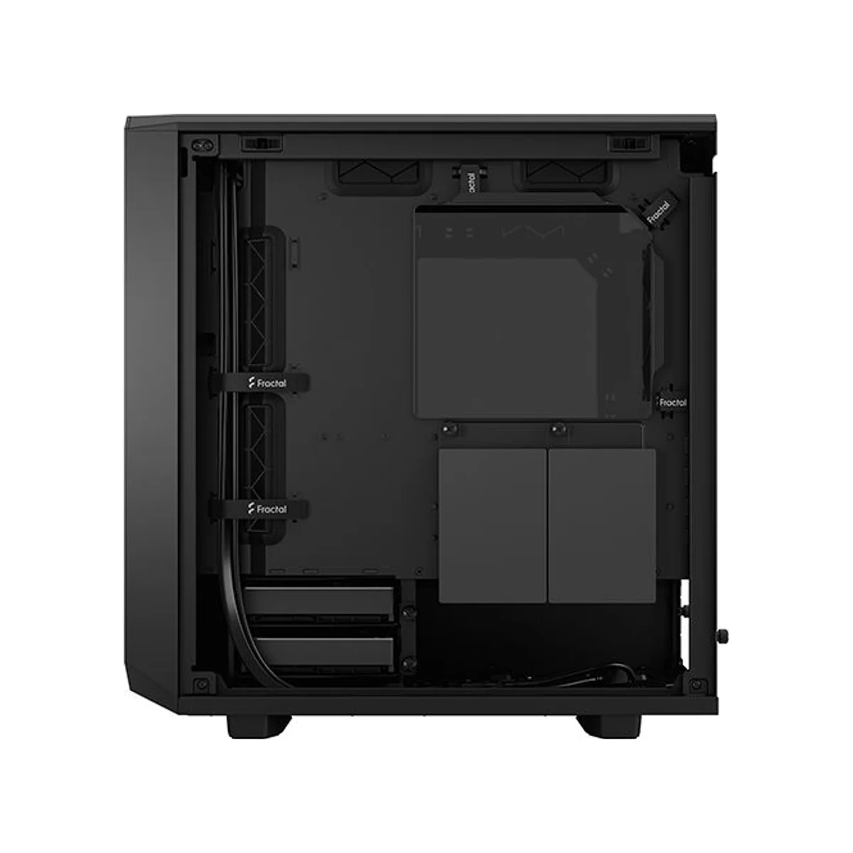 Fractal Meshify 2 Mini Black TG Dark Tint Micro ATX Mid Tower Case (mATX, Dark Tint Glass, High Airflow) - FD-C-MES2M-01 view 14