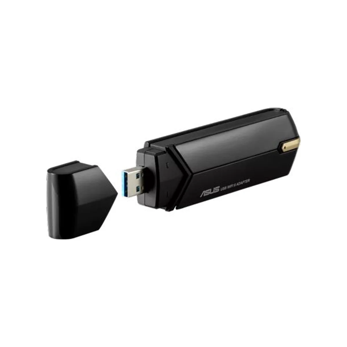 ASUS USB-AX56 Dual Band AX1800 USB Wi-Fi Adapter (WiFi 6, 1800 Mbps, USB 3.2) - 90IG06H0-MO0R00 view 2