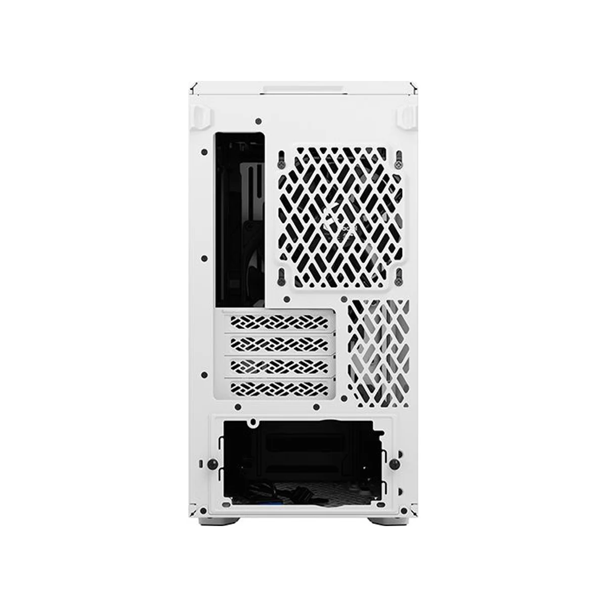Fractal Meshify 2 Mini White TG clear tint Micro ATX Mid Tower Case (White, mATX, Up to 7 Fans, Tempered Glass) - FD-C-MES2M-02 view 14