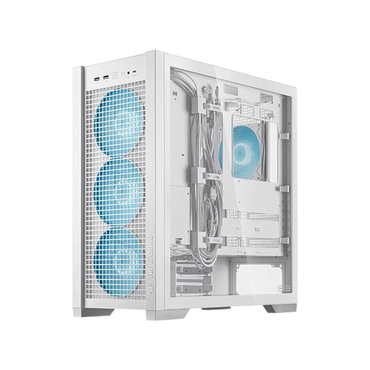 Asus TUF Gaming GT302 ARGB ATX Gaming Case - White - 90DC00I3-B19000 view 4