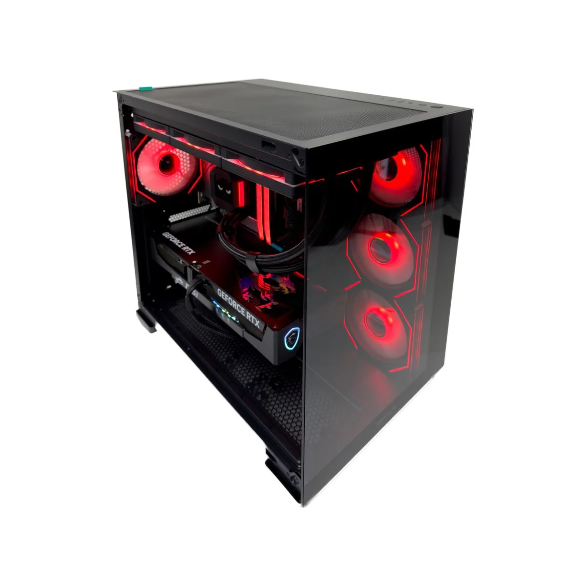 Gaming PC Cube (Core i9-14900K, 32GB DDR5, RTX 5080 16GB) - Gaming_PC_Cube view 2