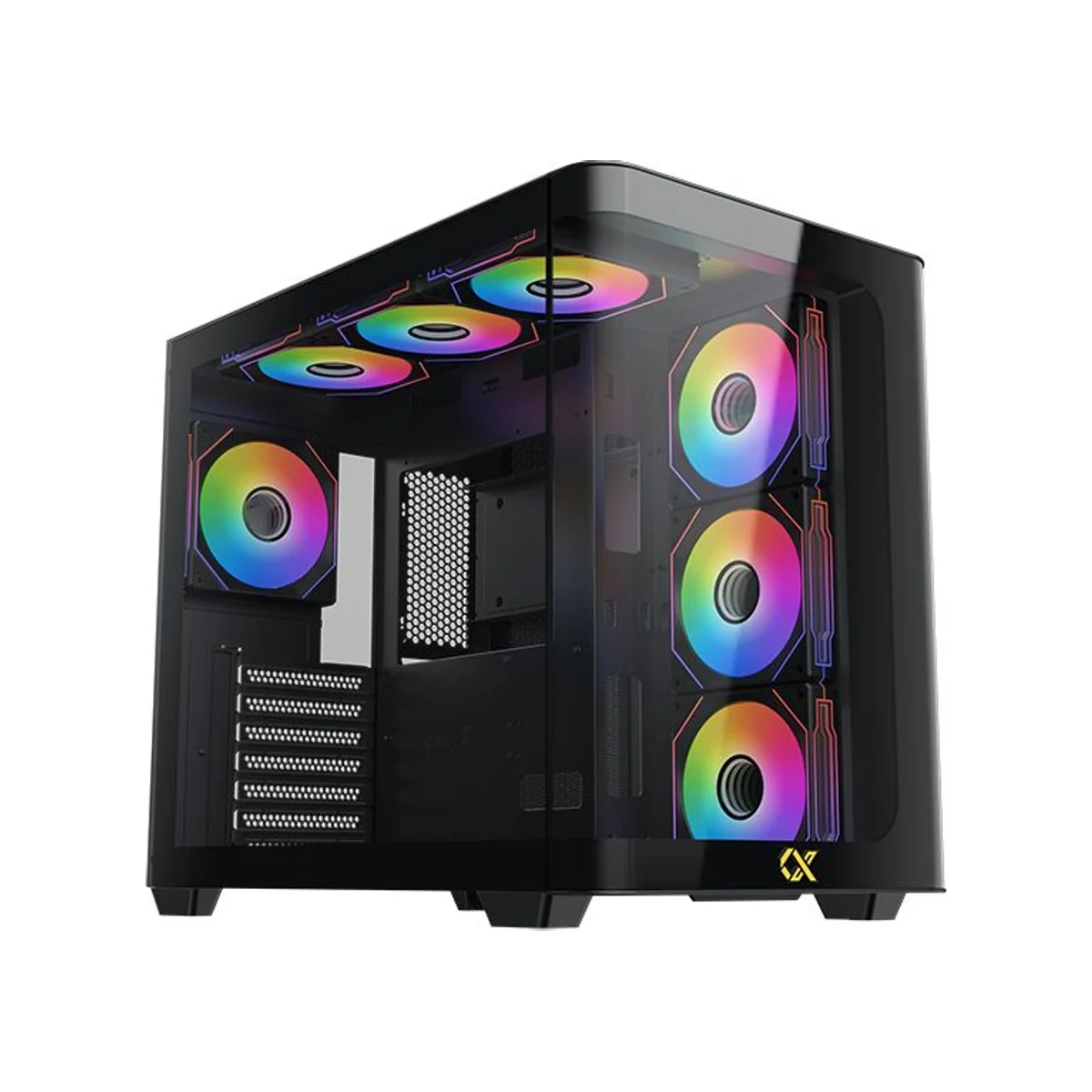Xigmatek Pano E-ATX Gaming Case - Black - EN44250