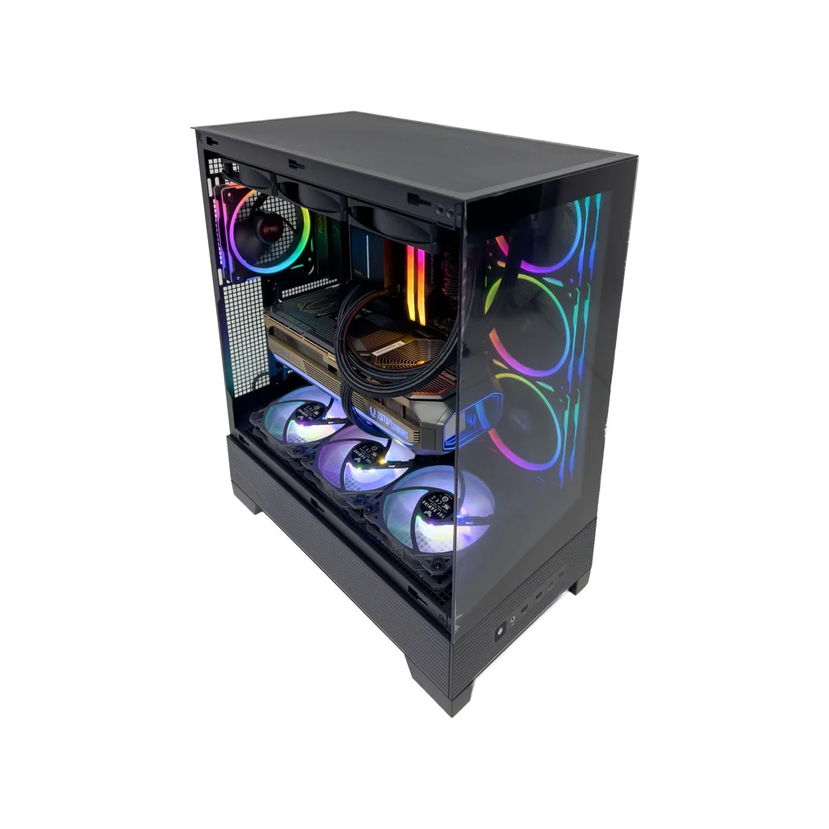 Infinity Workstation Gaming PC (Ryzen 7 7800X3D, 64GB DDR5, RTX 5070 Ti 16GB) - Powered by Asus - Infinity_Workstation view 3