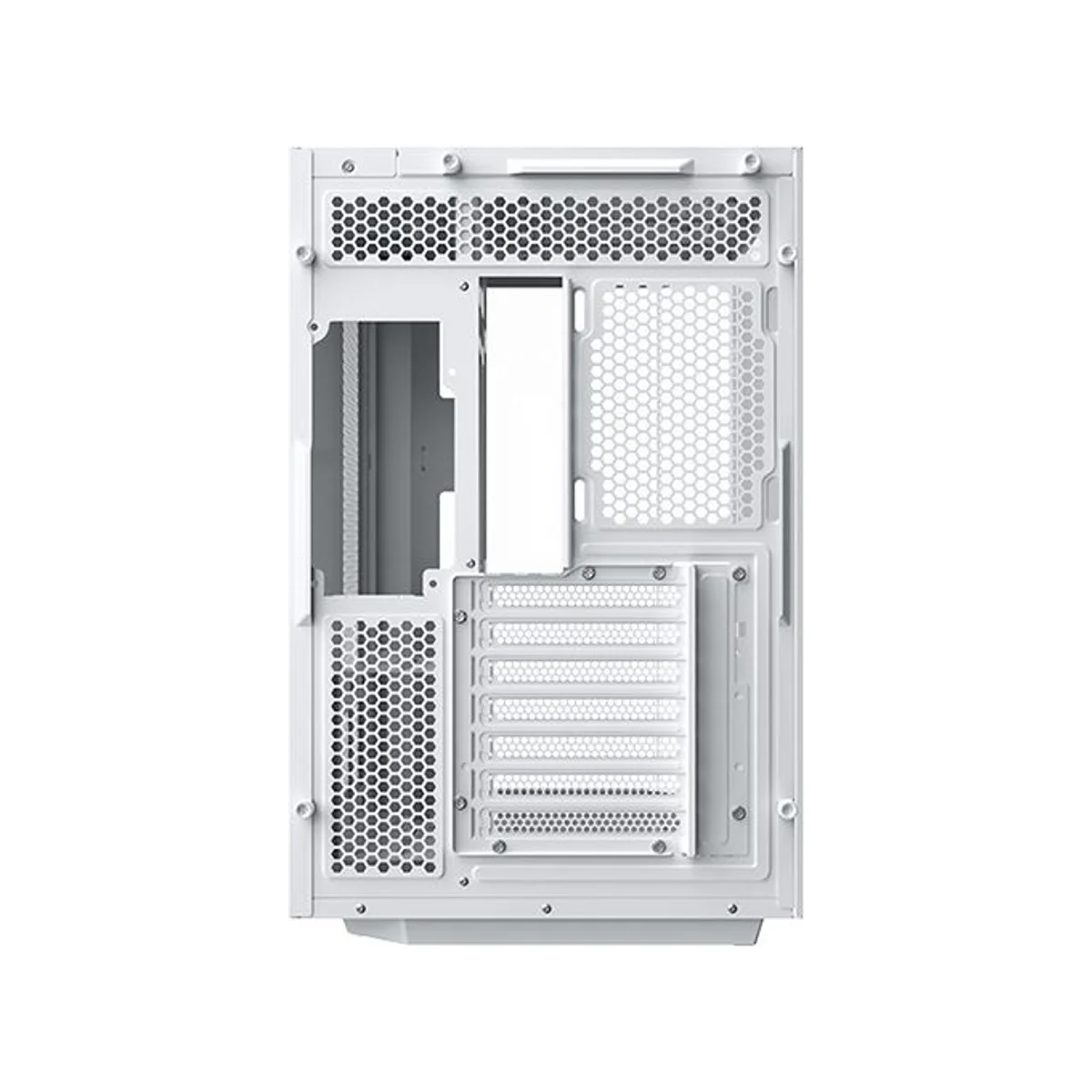 Xigmatek CUBI II Arctic Tempered Glass Mid-Tower Gaming Case - White - EN45493 view 8