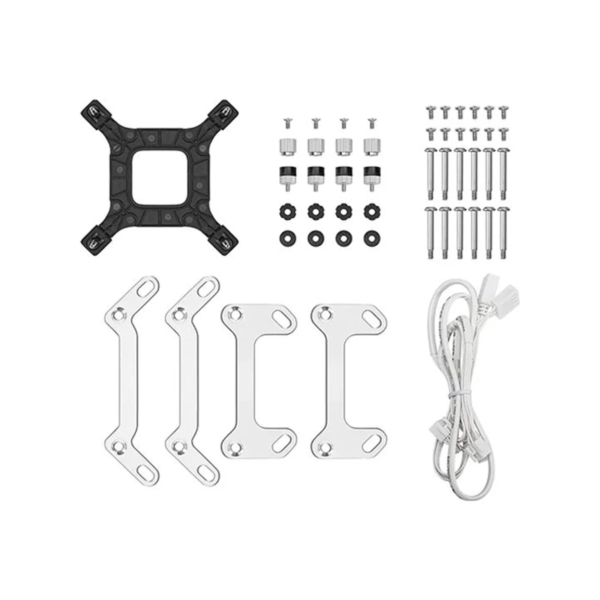 DEEPCOOL LD360 DIGITAL A-RGB Liquid Cooler White (LCD Display, 3x120mm Fans, LGA 1700/AM5) - R-LD360-WHDMMN-G-1 view 3
