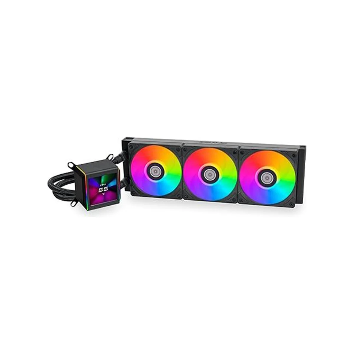 Lian Li Galahad II 360 LCD RGB Fan Liquid CPU Cooler (Black) - GA2ALCD36B