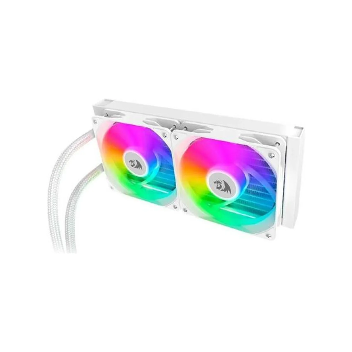 REDRAGON 240mm CPU Liquid Cooler - White (RGB, 350W TDP, Dual 120mm Fans) - CCW-3011W view 3