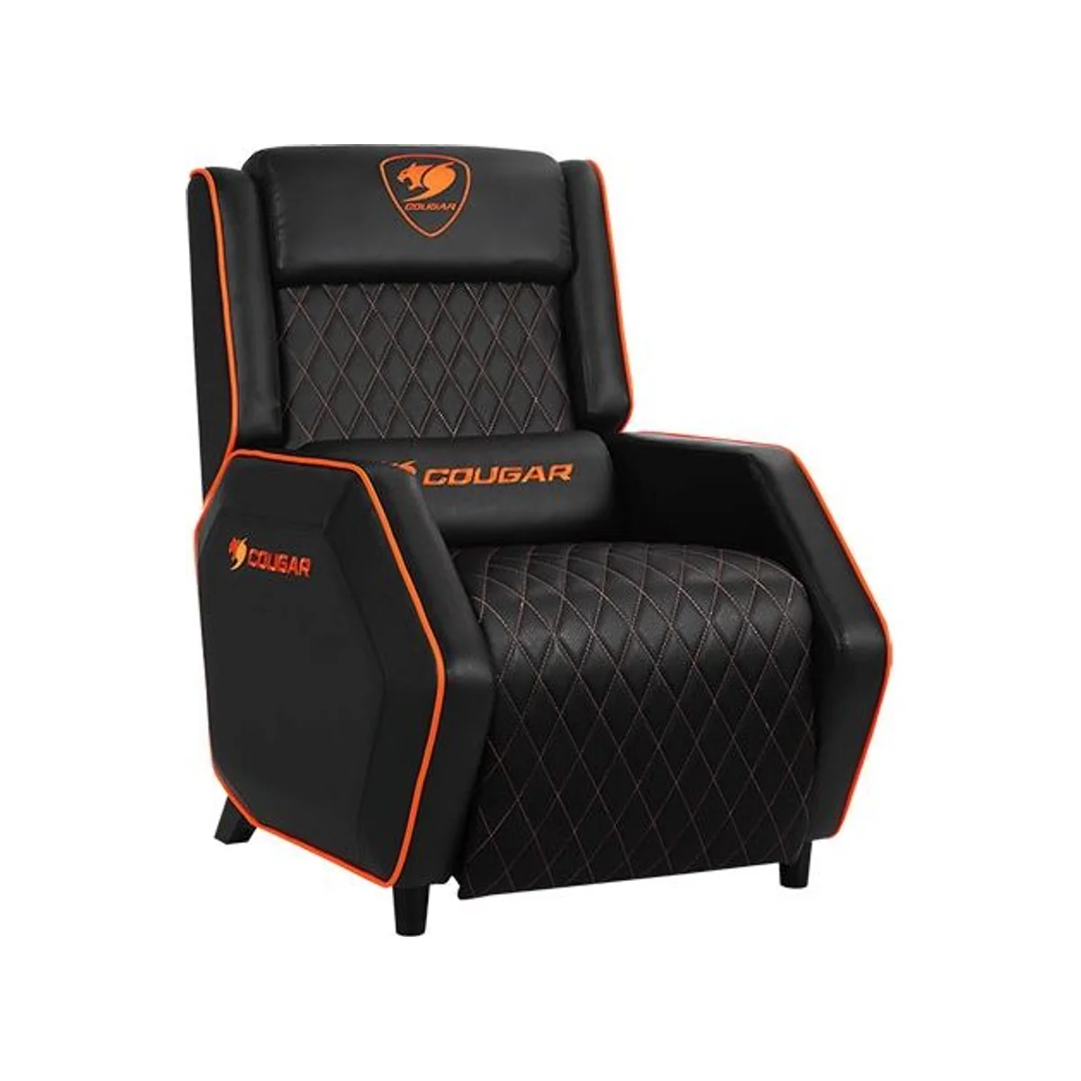 COUGAR Ranger Perfect Professional Gaming Sofa - Black/Orange - 3MRANGER.0001 view 2