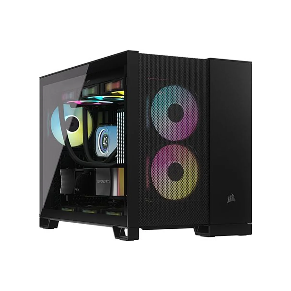 Corsair 2500D Dual Chamber Airflow Gaming Case - Black - CC-9011263-WW