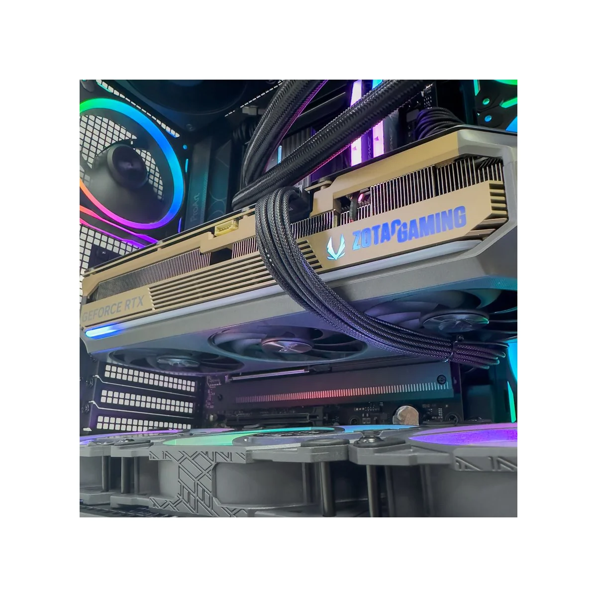 Infinity Workstation Gaming PC (Ryzen 7 7800X3D, 64GB DDR5, RTX 5070 Ti 16GB) - Powered by Asus - Infinity_Workstation view 7