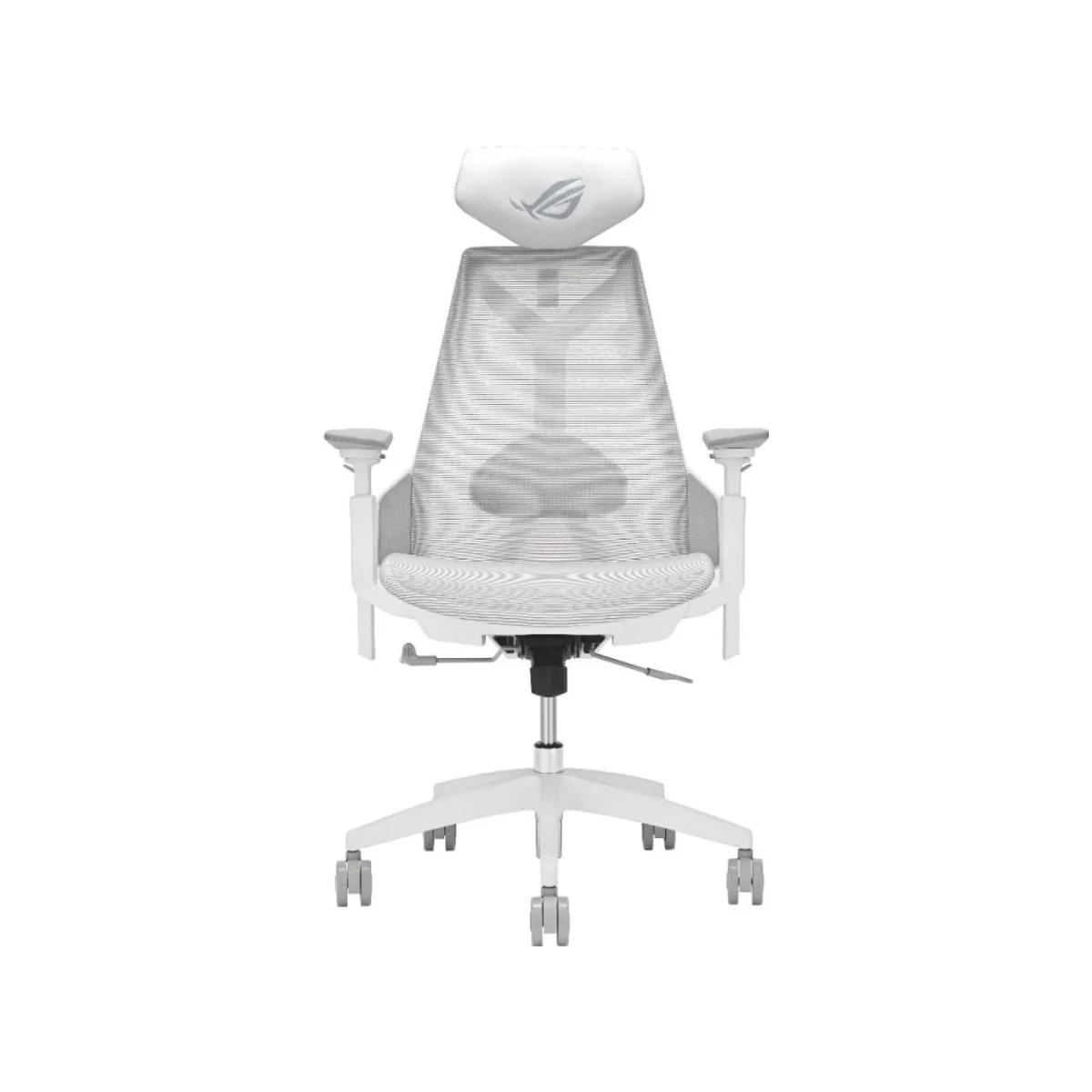 ASUS ROG Destrier Core Ergonomic Gaming Chair - Moonlight White (Cyborg Design, 3D Armrest, Synchro-Tilt) - 90GC01P0-MSG060