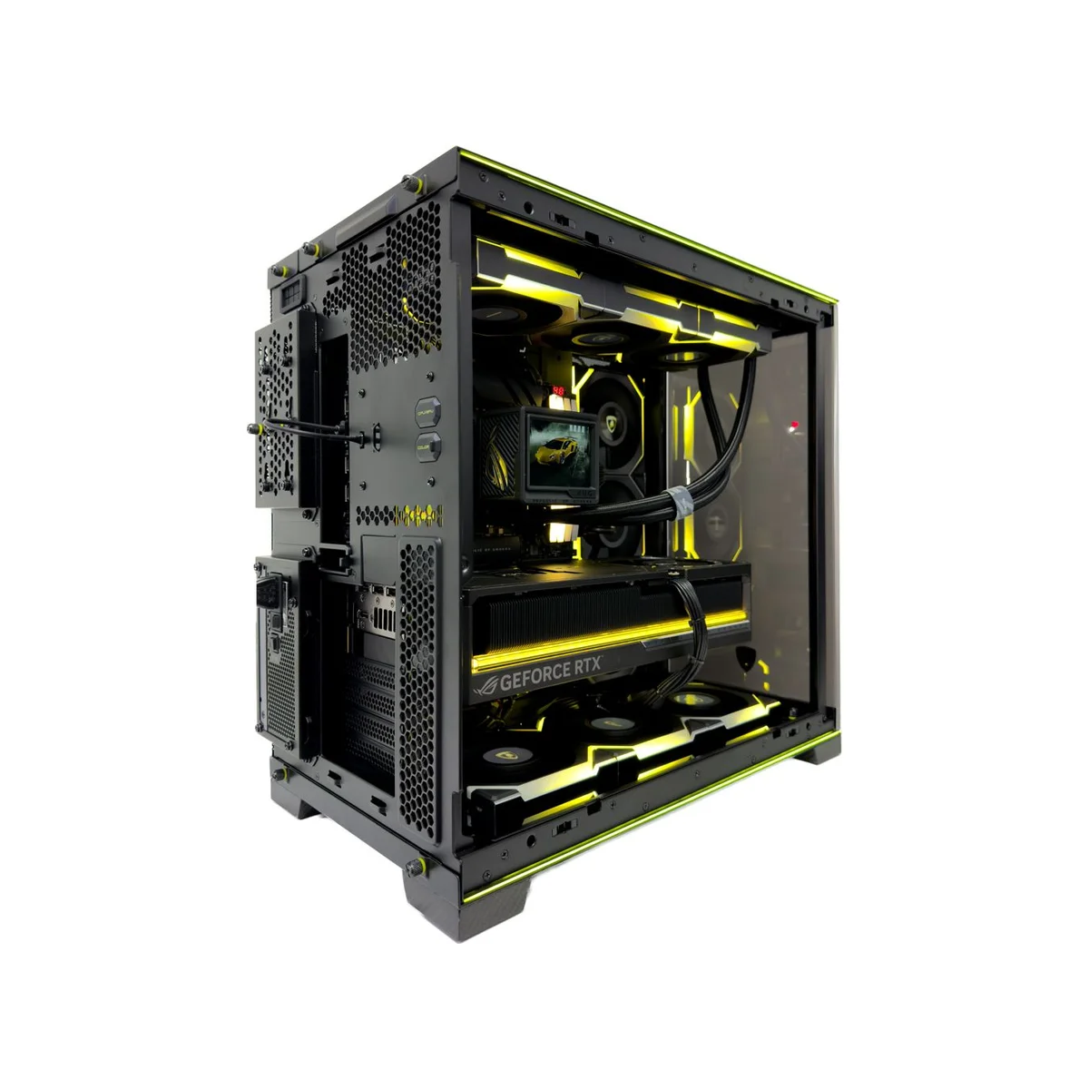 Gaming PC Lamborghini (Ryzen 9 9950X3D, 96GB DDR5, RTX 5090) - Gaming_PC_Lamborghini view 4