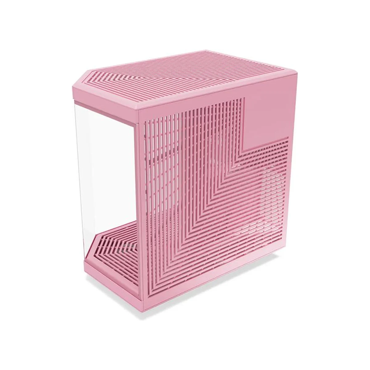 HYTE Y70 Modern Aesthetic Dual Chamber ATX Mid-Tower Case - Strawberry Milk - CS-HYTE-Y70-SM view 4