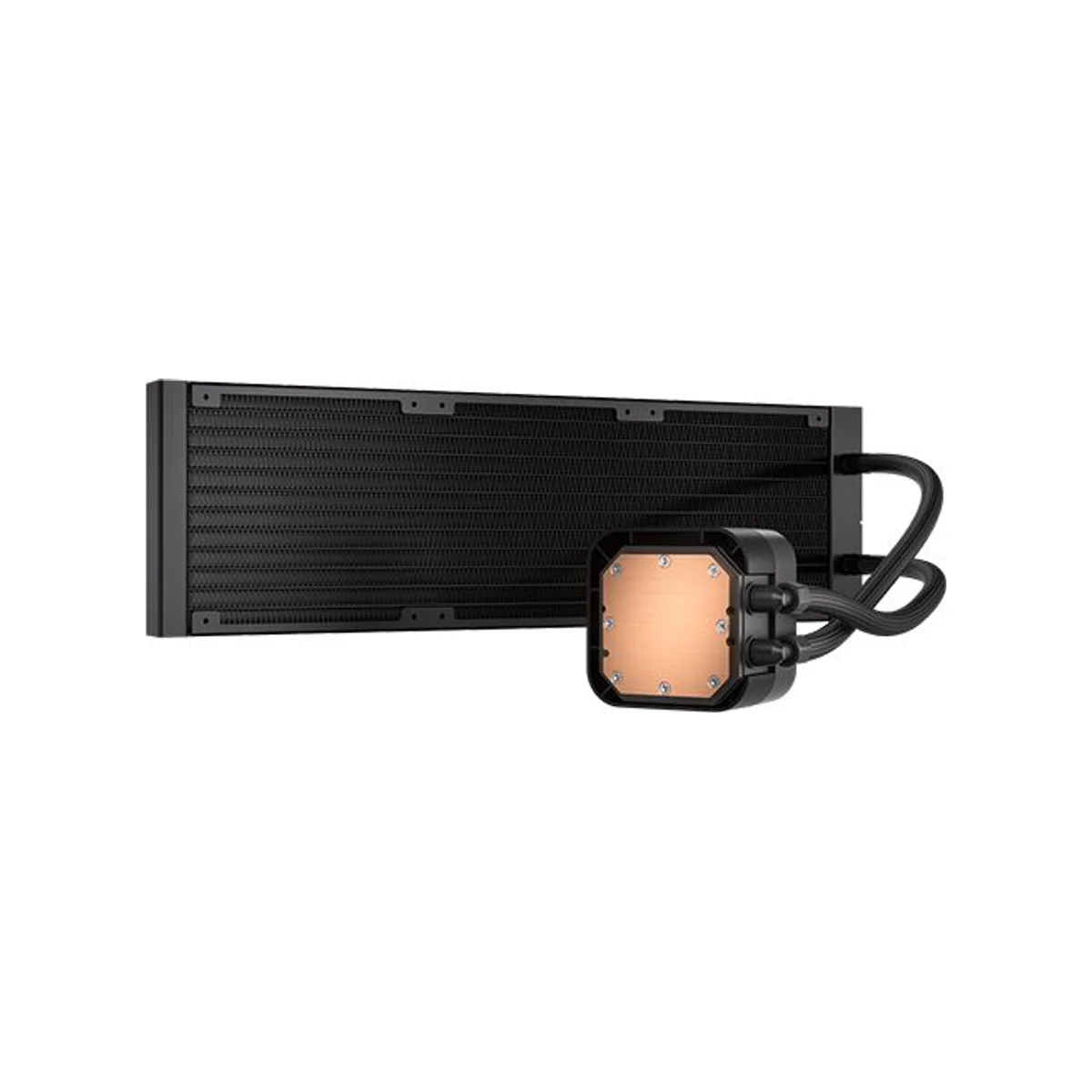 CORSAIR iCUE H150i ELITE LCD XT Display RGB Liquid CPU Cooler - Black (360mm Radiator, AF RGB ELITE Fans, IPS LCD) - CW-9060075-WW view 3