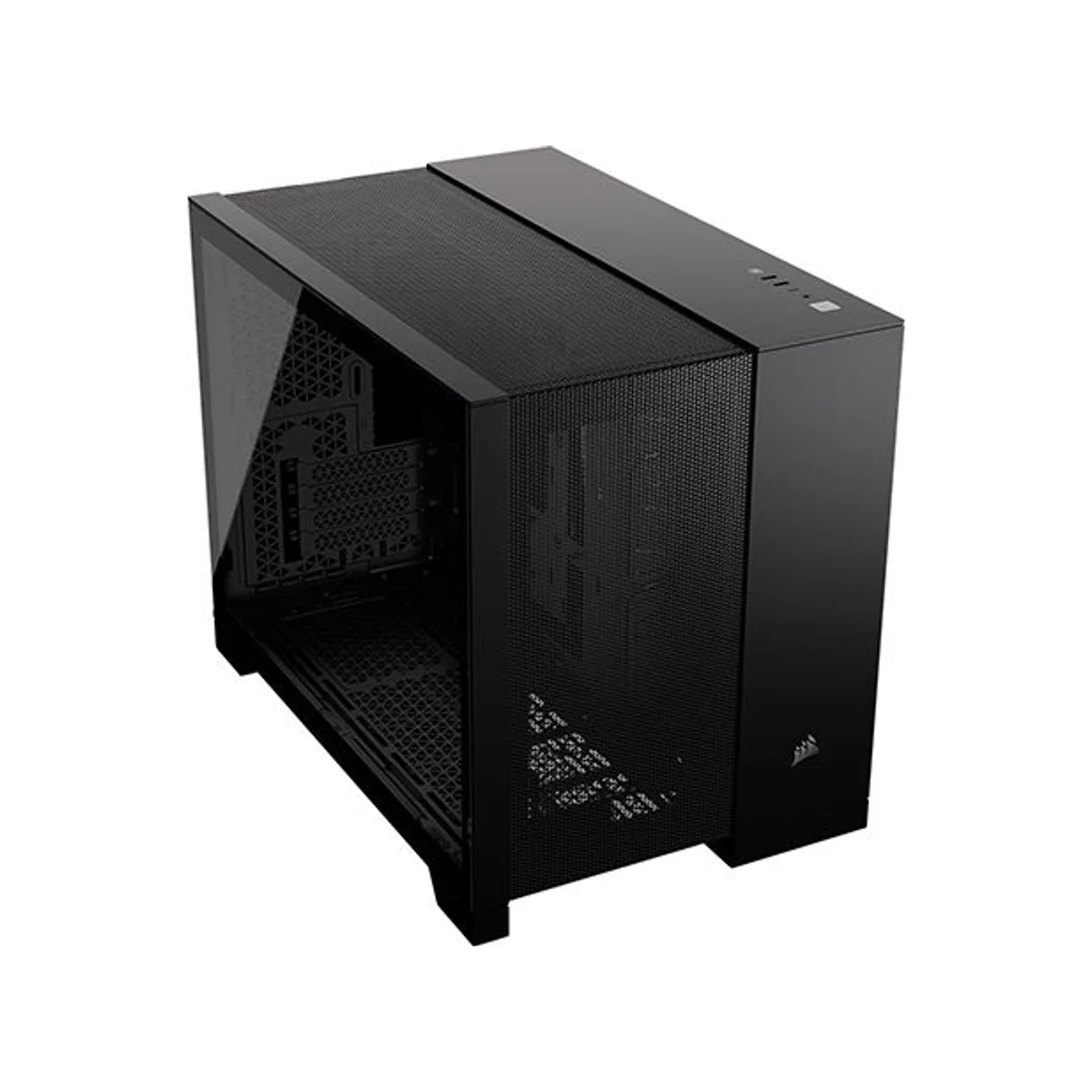 Corsair 2500D Dual Chamber Airflow Gaming Case - Black - CC-9011263-WW view 2