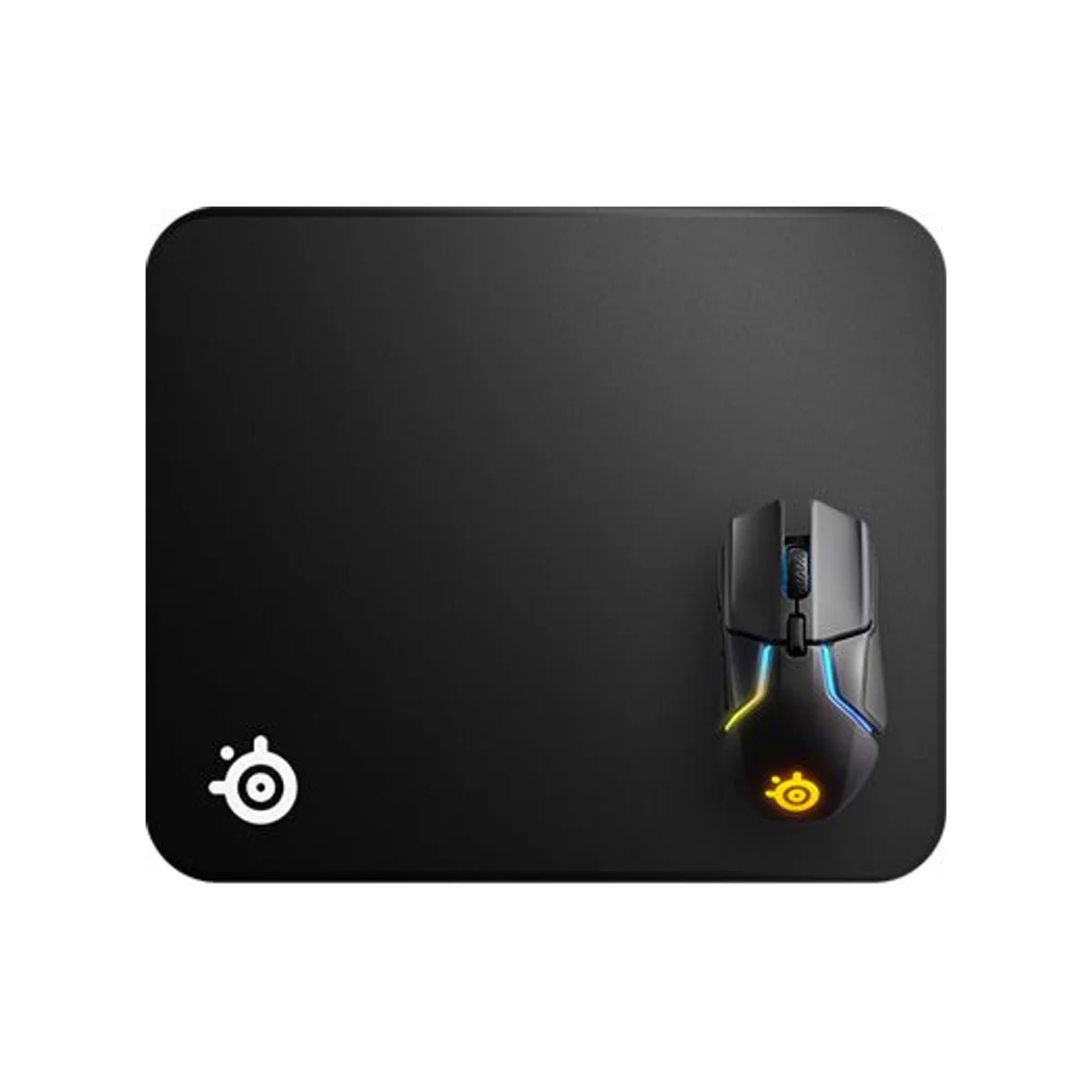 SteelSeries QCK EDGE Cloth Gaming Mouse Pad - Medium (Micro-woven cloth, 2mm Thickness, Stitched Edges) - 63822 - SS-QCK-E-N-63822 view 2