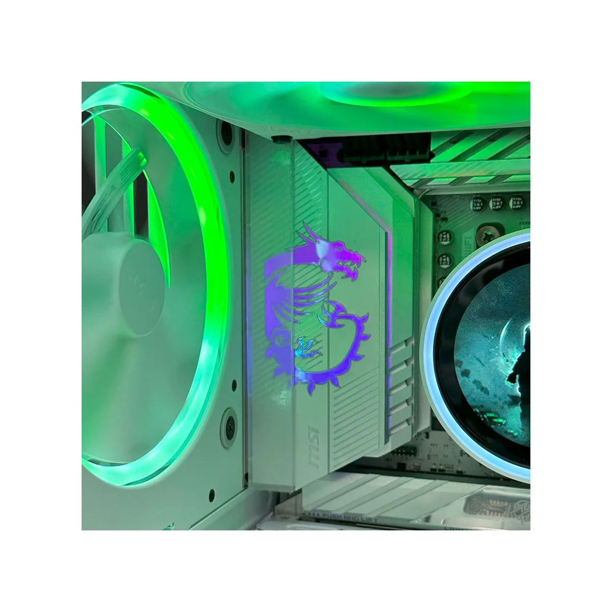 Gaming PC Celestial (Ryzen 7 9800X3D, 64GB DDR5 RAM, RTX 5090 32GB GPU) - Gaming_PC_Celestial view 5