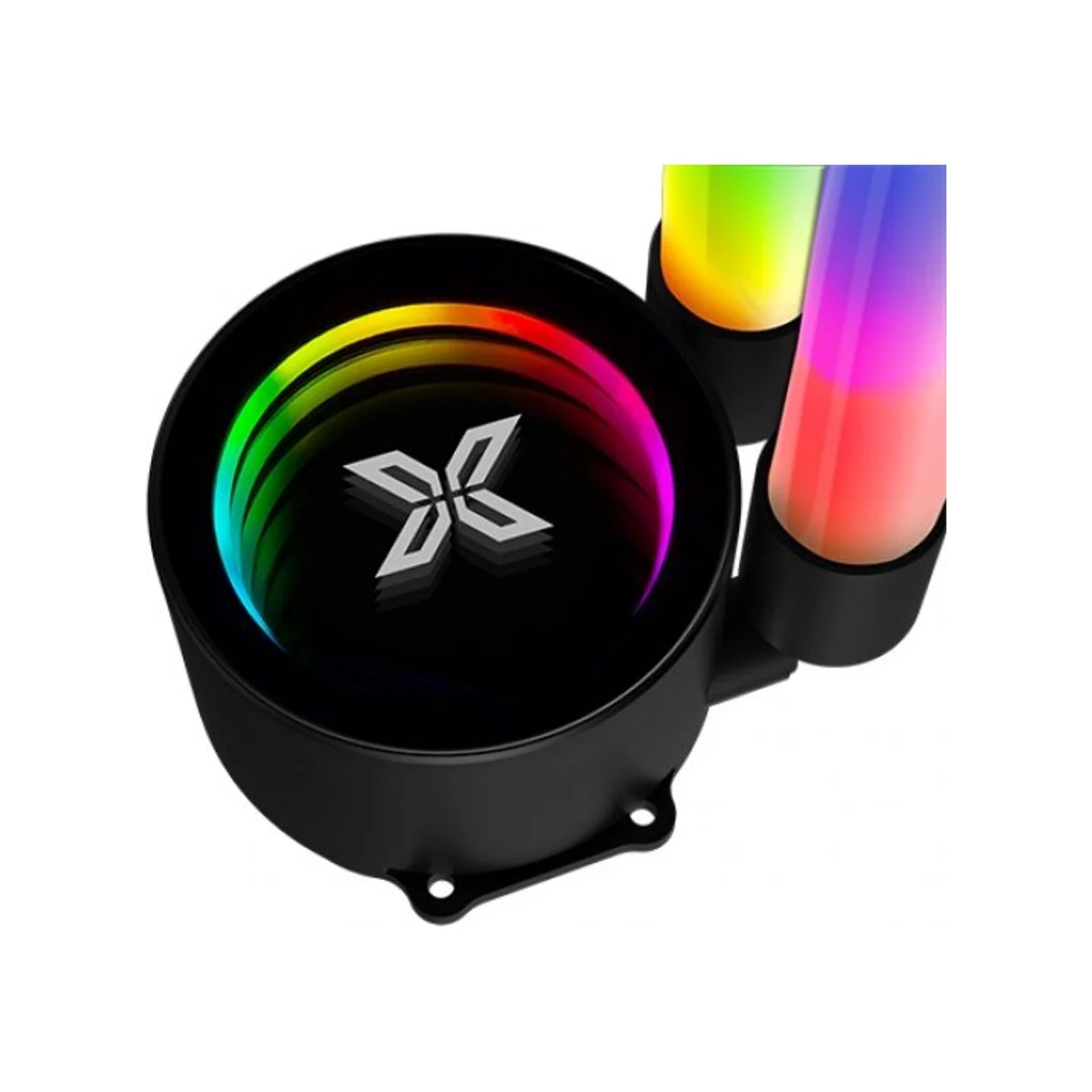 XIGMATEK Neon Aqua 360 AIO CPU Liquid Cooler (Copper Cold Plate, 397x120x27mm Radiator, Intel LGA 1700/1200/115X/2011/2066, AMD AM5/AM4/AM3) - EN49912 view 3