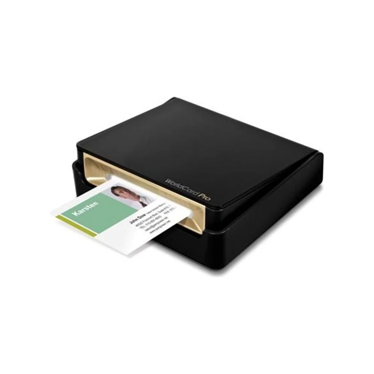 PENPOWER WorldCard Pro v8.0 Business Card Reader and Scanner - Black (600dpi, A8 Size) - WCU02A view 3