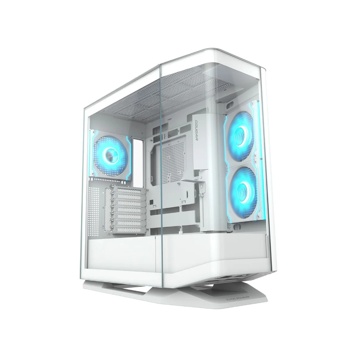 Cougar FV270 Glass RGB Panoramic E-ATX Gaming Case - White - Fv270-White-RGB