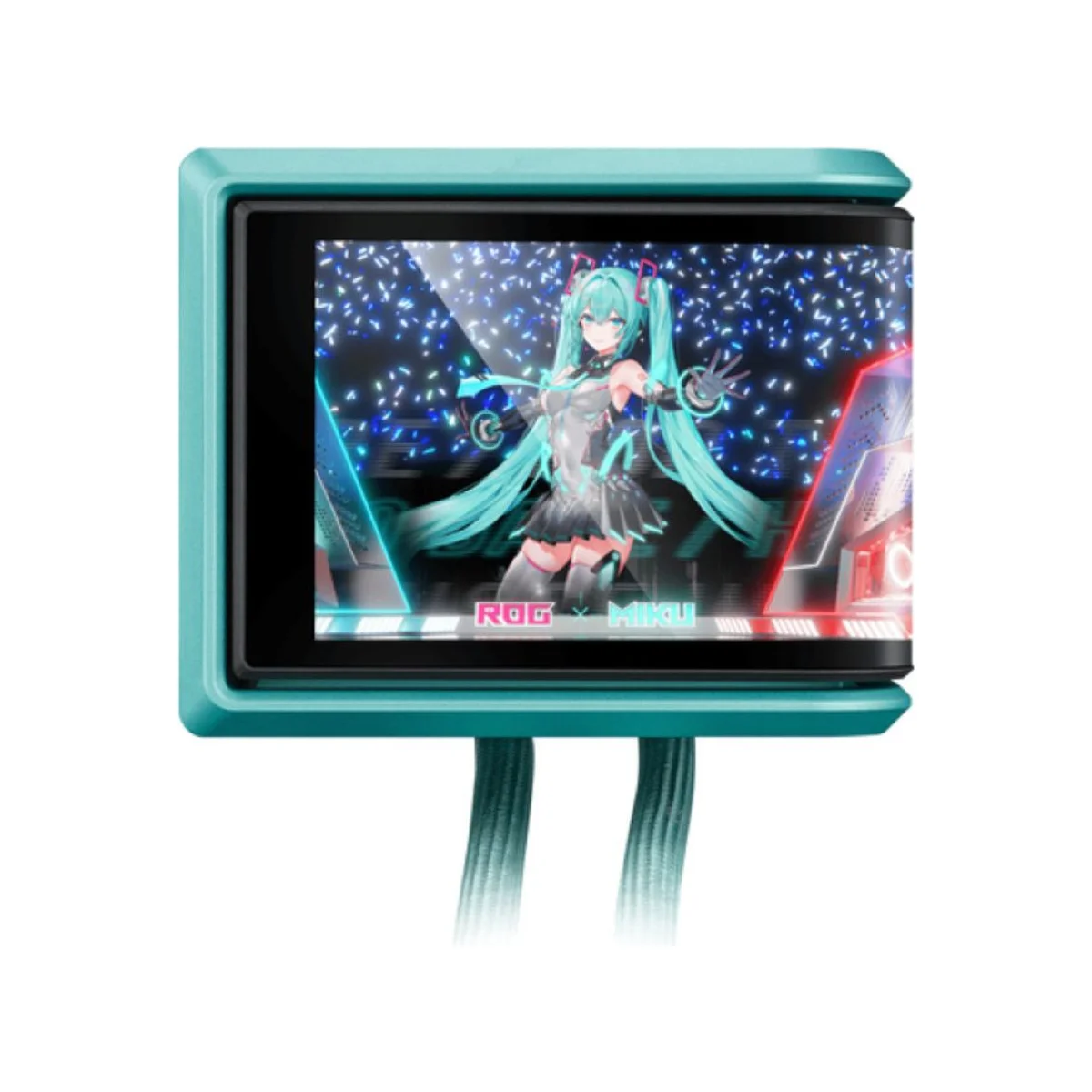 ASUS ROG RYUO IV 360 ARGB Hatsune Miku Edition AIO CPU Liquid Cooler - Black - 90RC01P1-B0EAY0 view 4