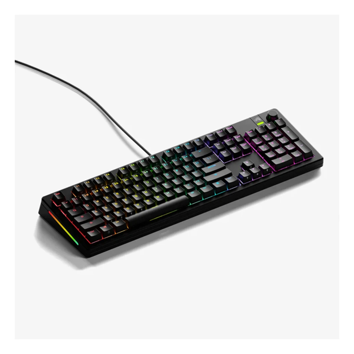 Glorious GMMK 3 100% Prebuilt Wired US Keyboard - Black | GMMK3-100-FOX-W-B view 2