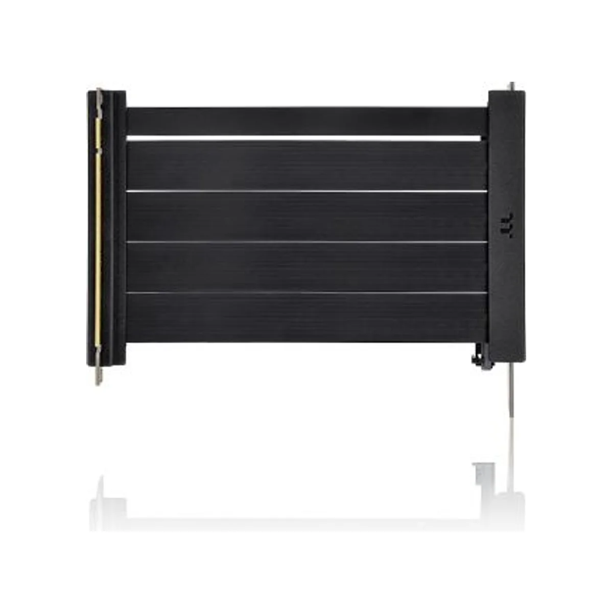 THERMALTAKE PCI-E 4.0 Dual 90 Degree 130mm Riser Cable - Black - AC-071-CO1OTN-C1 view 2