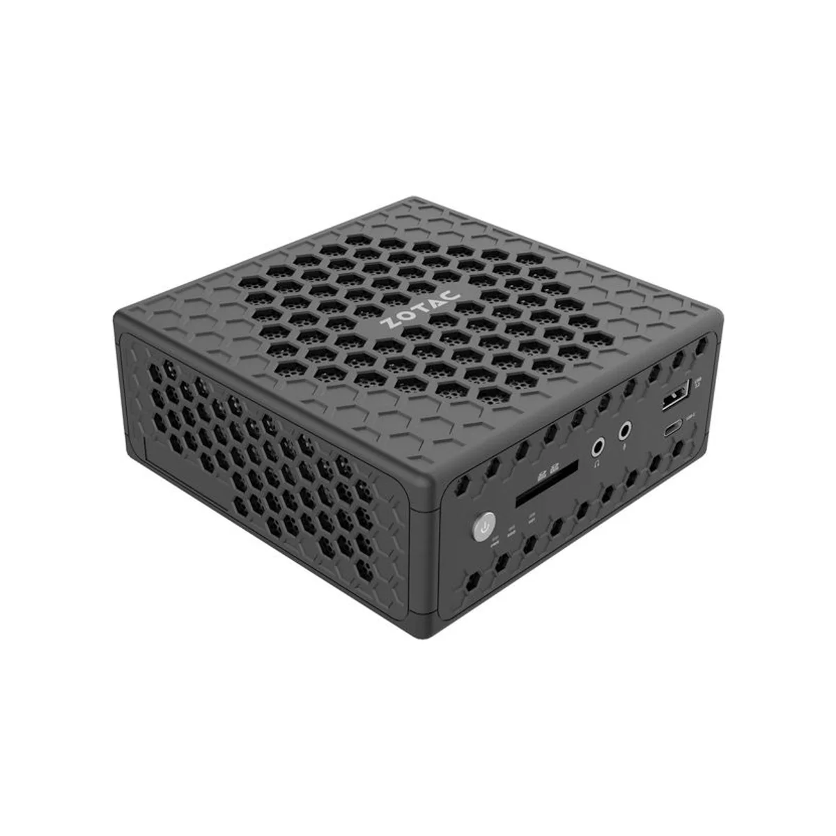 ZOTAC ZBOX CI337 Nano Barebone PC (Intel N100 CPU, Intel UHD GPU, WiFi 6) - Black - ZBOX-CI337NANO view 3