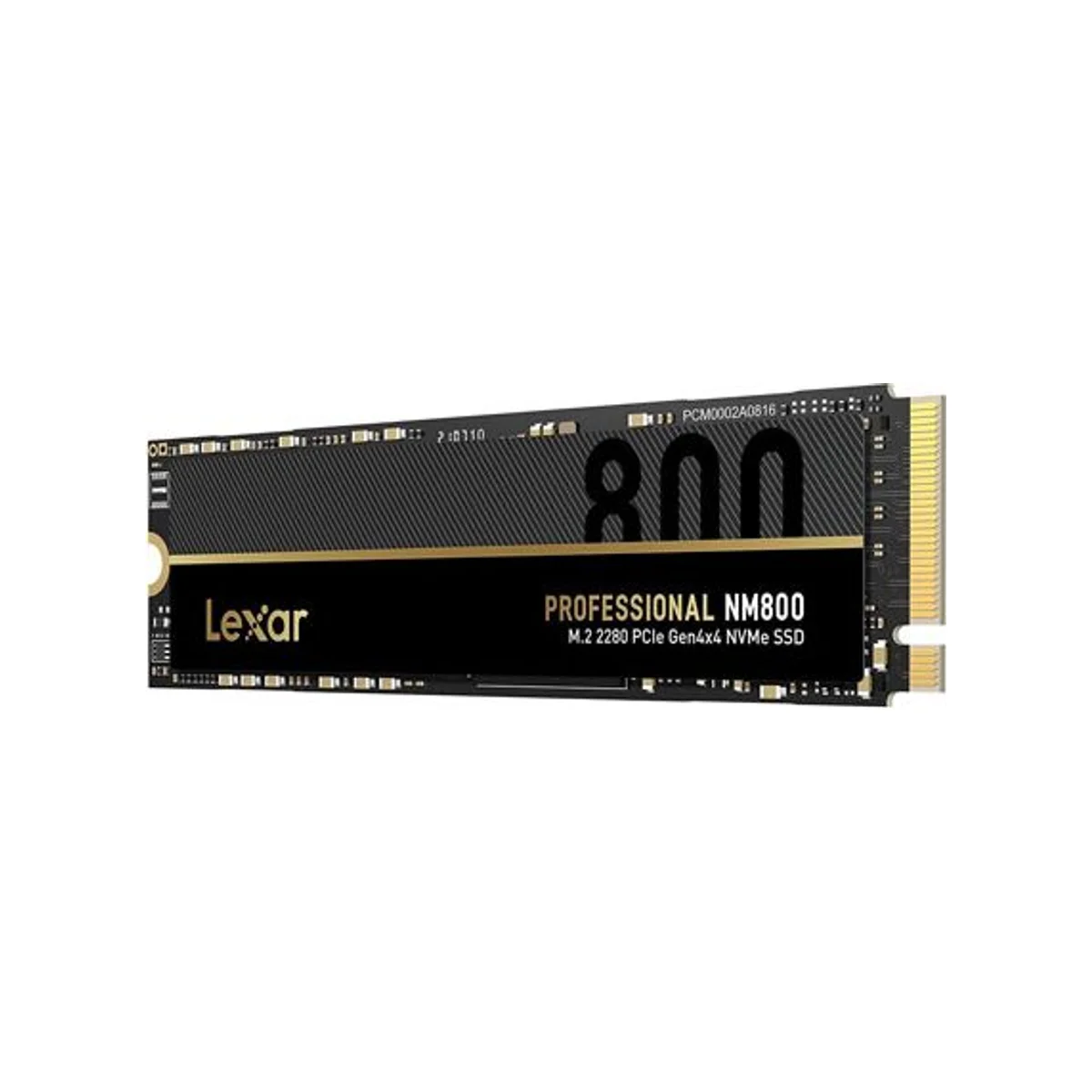 Lexar Professional NM800PRO 512GB PCIe Gen4x4 M.2 2280 NVMe SSD – LNM800X512G-RNNNG view 2