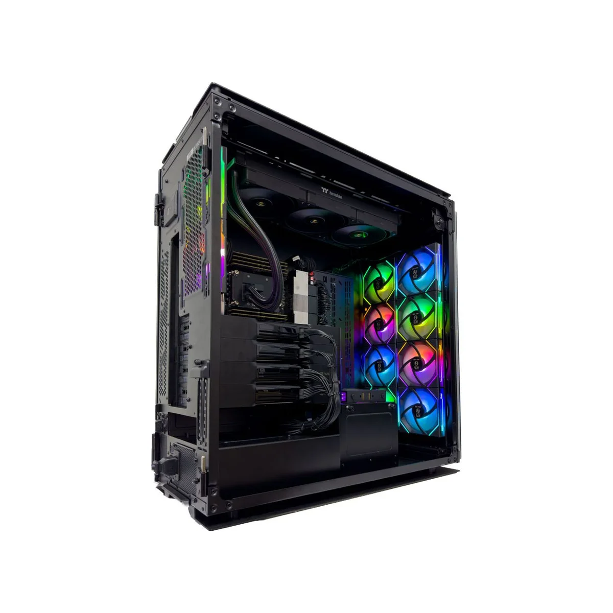 Titanic AI Workstation (Threadripper Pro 9995WX, 512GB DDR5 RAM, 4x RTX PRO 6000 96GB GPU) - Titanic_AI_Workstation view 6