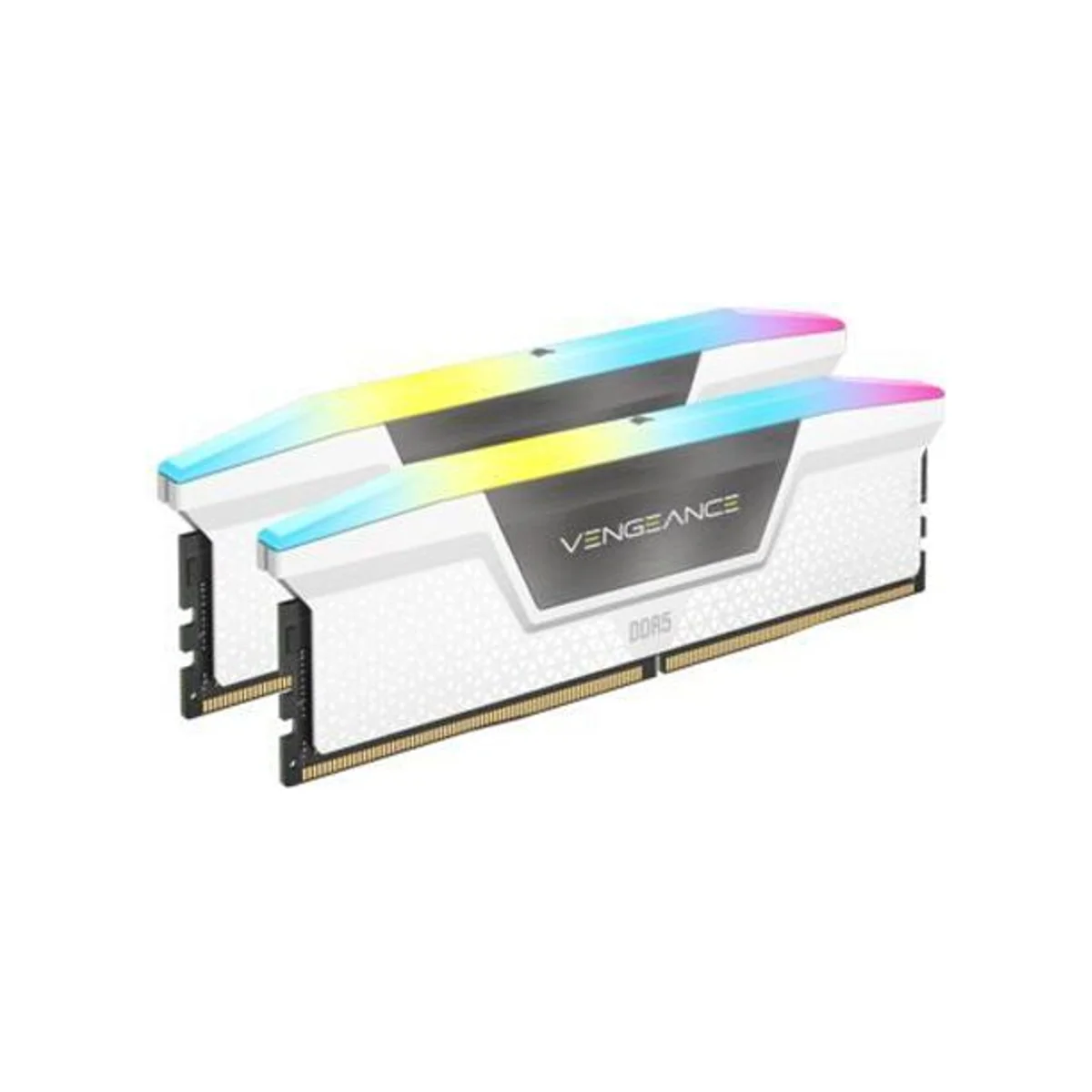 Corsair Vengeance RGB 32 GB (2X16) DDR5 6000MHz RAM Memory (CL40, White) – CMH32GX5M2B6000C40W view 4