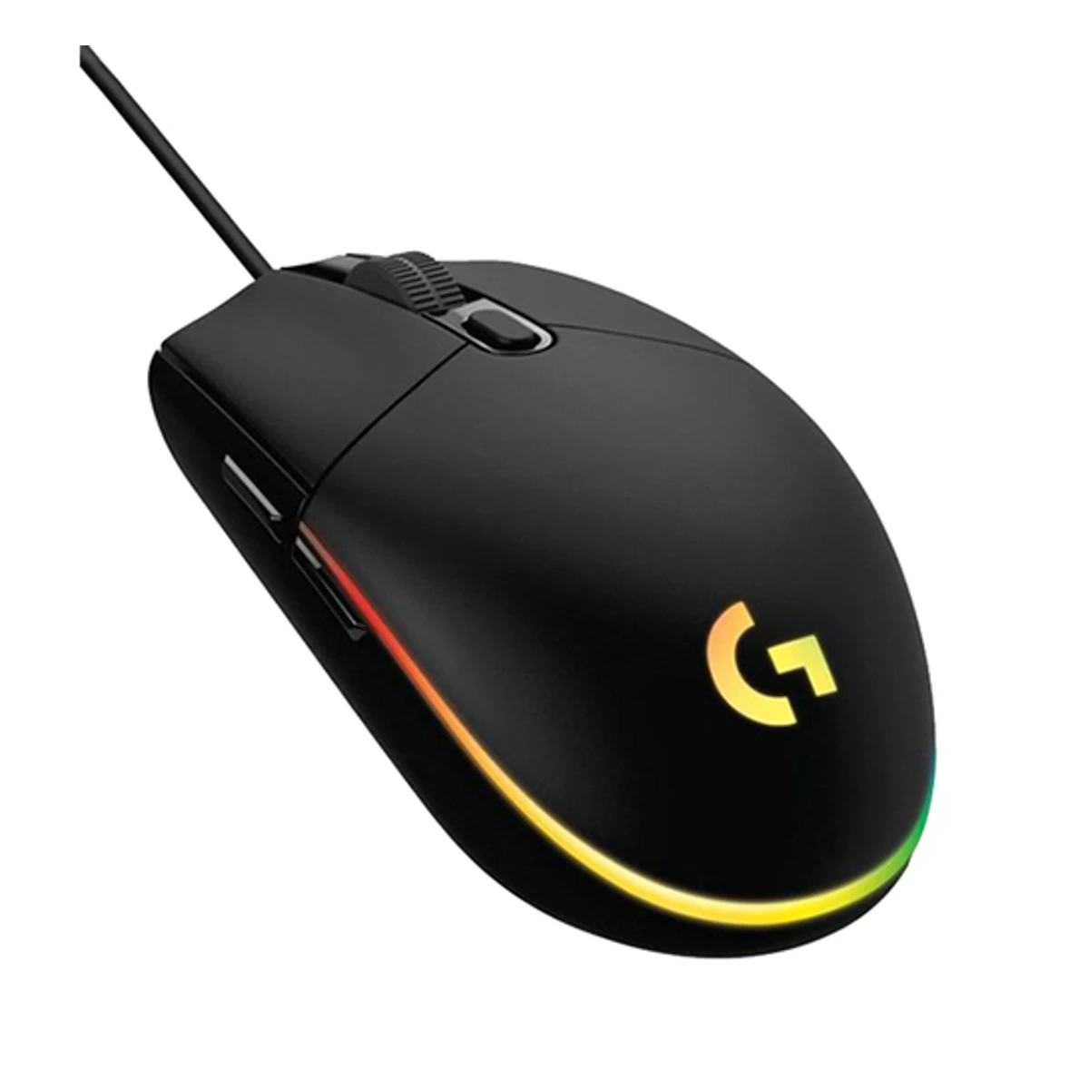 Logitech G G203 LightSync RGB Gaming Mouse (Black) - 6 Buttons, 8000 DPI - 910-005796 view 3