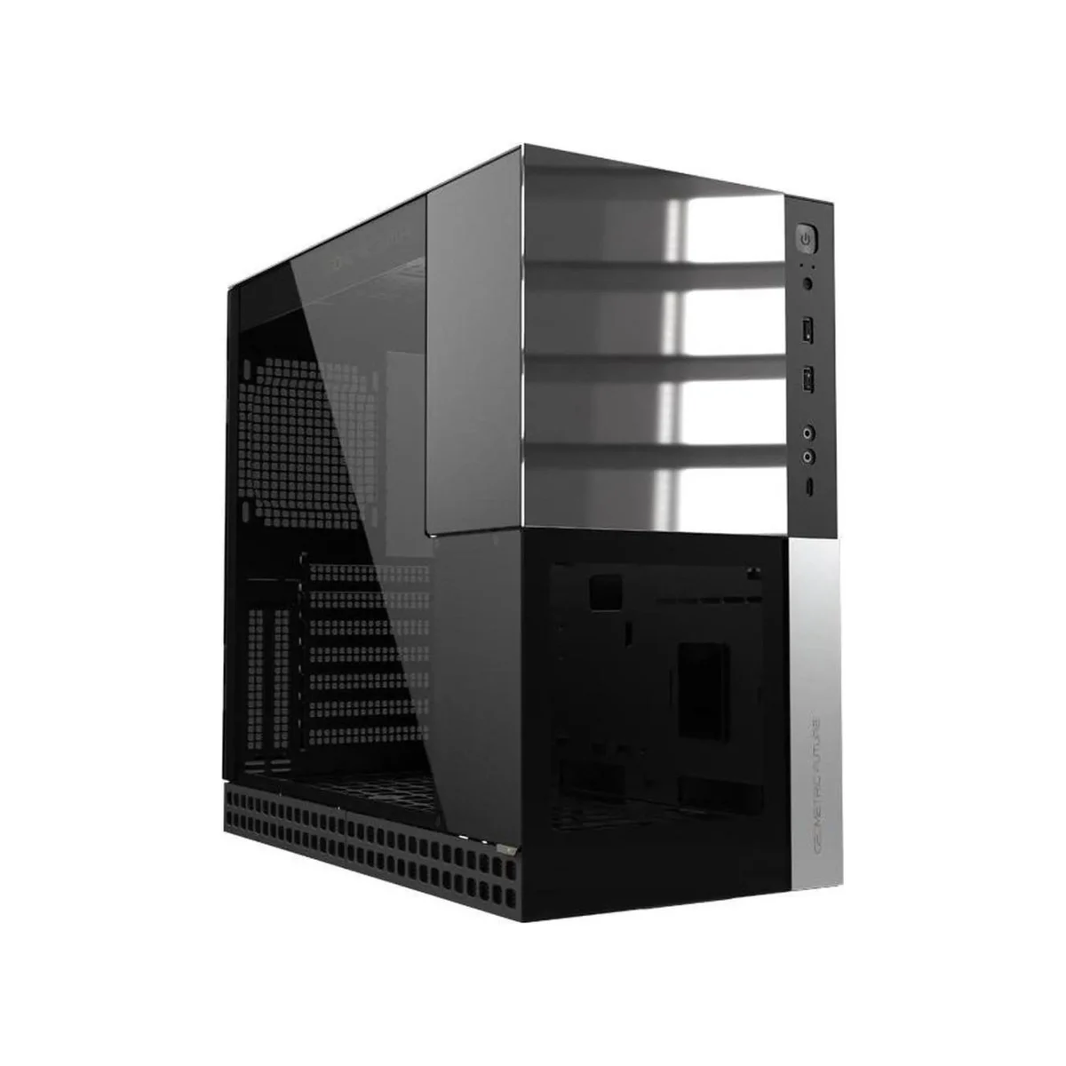 Geometric Future M4 King Arthur E-ATX Mid-Tower Gaming Case - Black - GEO-M4-CAL view 2