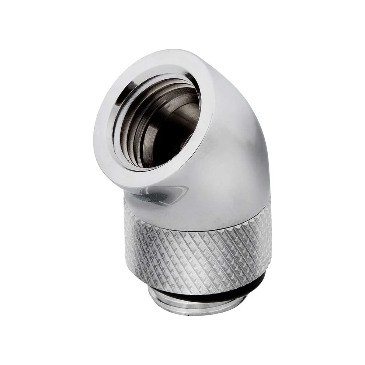 CORSAIR Hydro X Series 45° Rotary Adapter Twin Pack — Chrome (G1/4'' BSPP, Brass) - CX-9055001-WW view 3