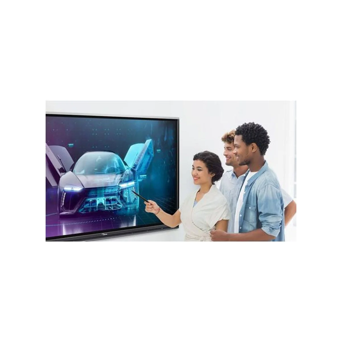Optoma 3652rk 65" 4K Creative Touch 3 Edu Interactive Display (65" 4K, 400 Nits, 20 Touch Points) - 3652RK view 5