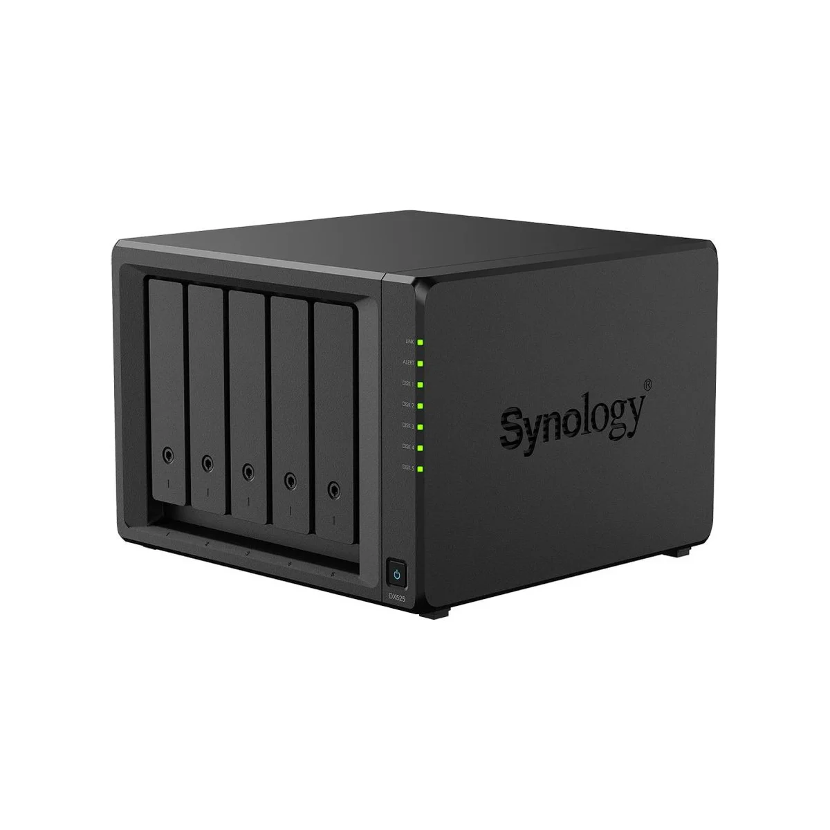Synology DiskStation DS1825+ NAS Enclosure (8-Bay, AMD Ryzen V1500B, 8GB RAM, 2.5GbE LAN) - Black - DS1825+ view 3