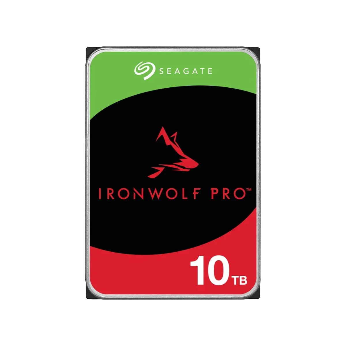 Seagate IronWolf Pro 10TB 7200RPM 256MB Cache SATA III 3.5" NAS HDD – ST10000NT001