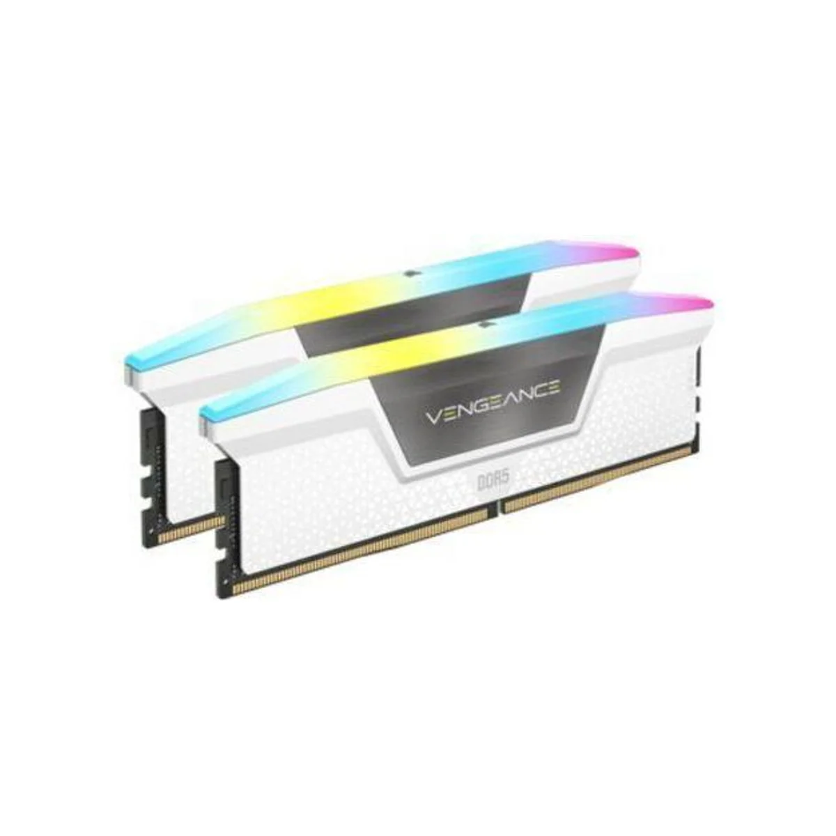 Corsair Vengeance RGB 32 GB (2X16) DDR5 6000MHz RAM Memory (CL36, White) – CMH32GX5M2E6000C36W view 2
